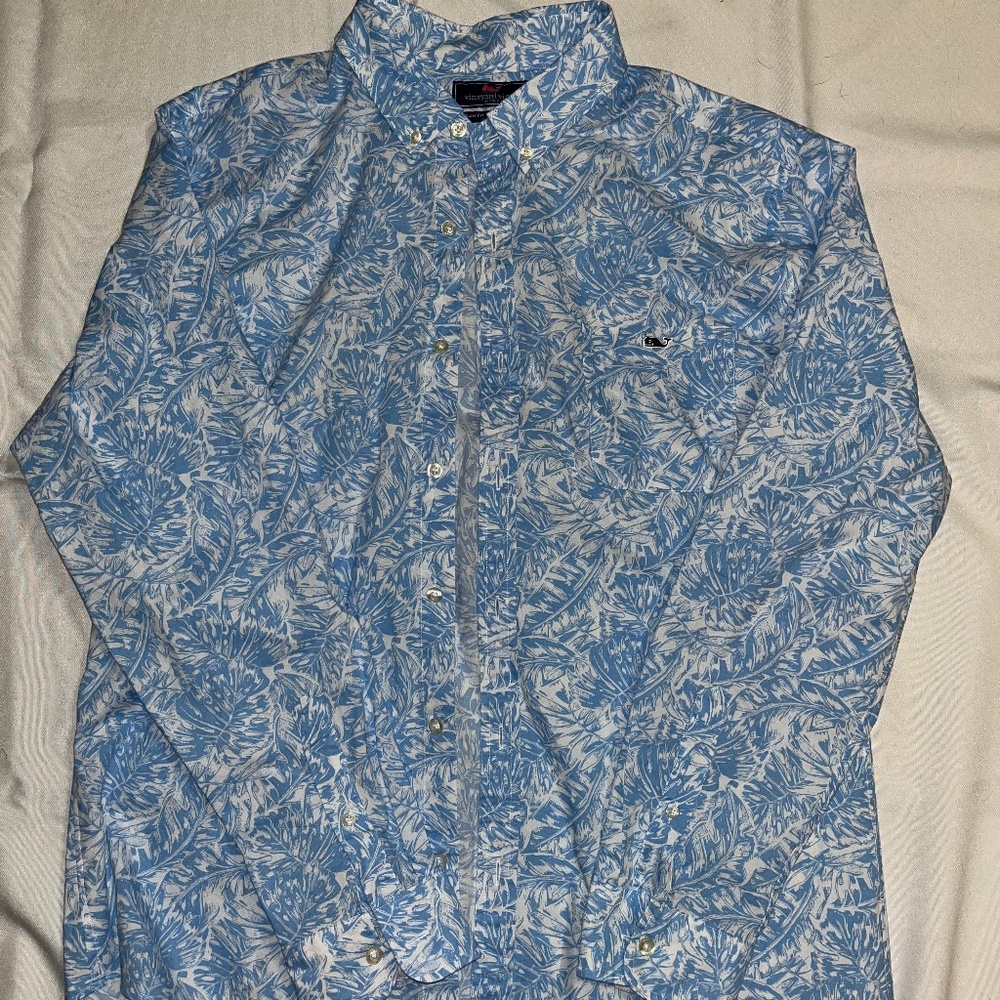 Vineyard Vines Slim Fit Tucker Shirt XL